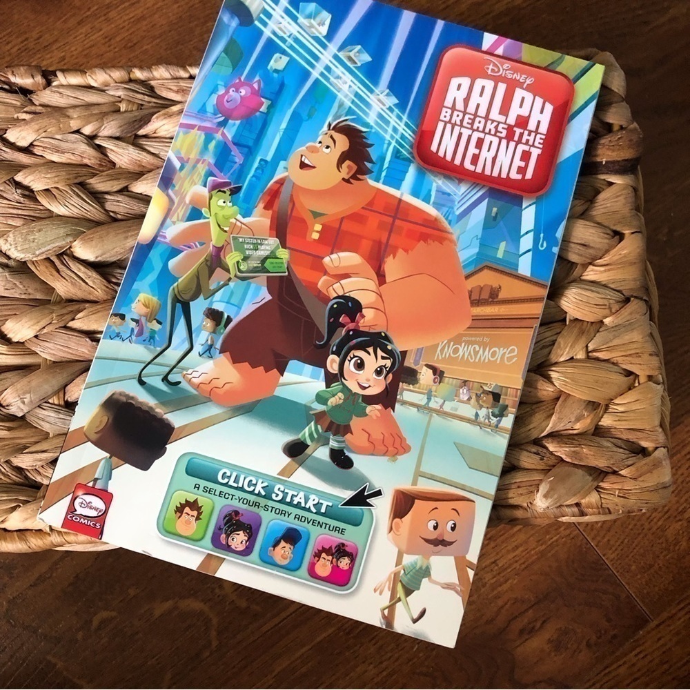 Disney Ralph Breaks the Internet, graphic Novel, paperback book